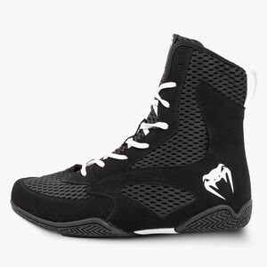 Venum Black Mesh High-Top Athletic Shoes